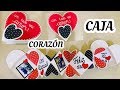 Caja corazón desplegable  -  Regalo mega original