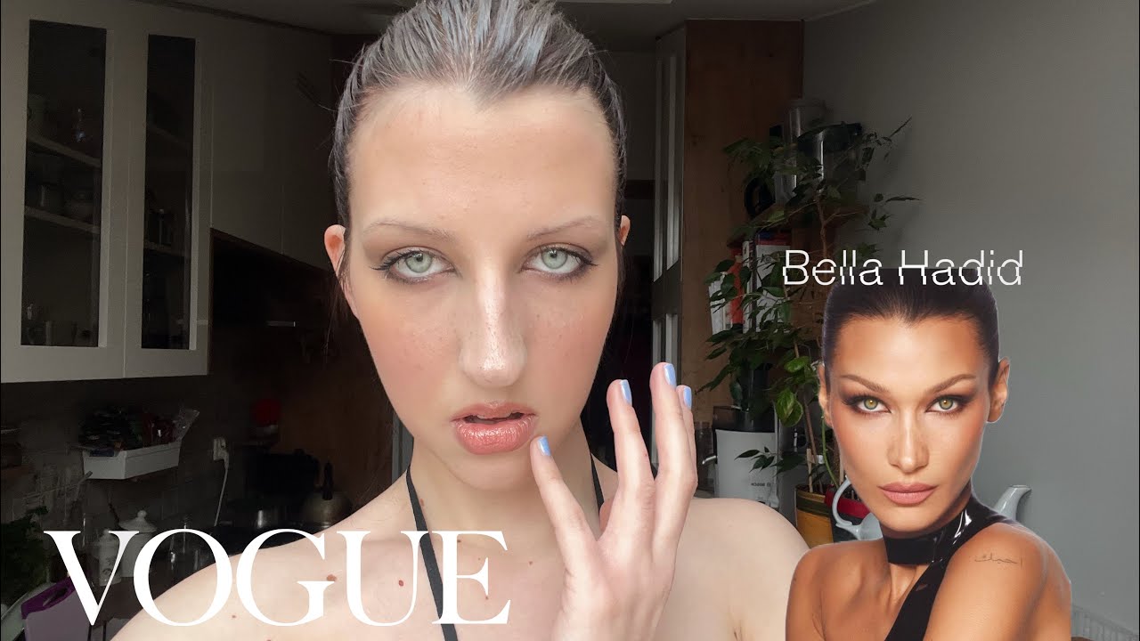 Bella Hadidi makeup routine 
