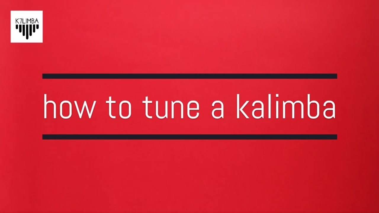 How to tune a kalimba - YouTube