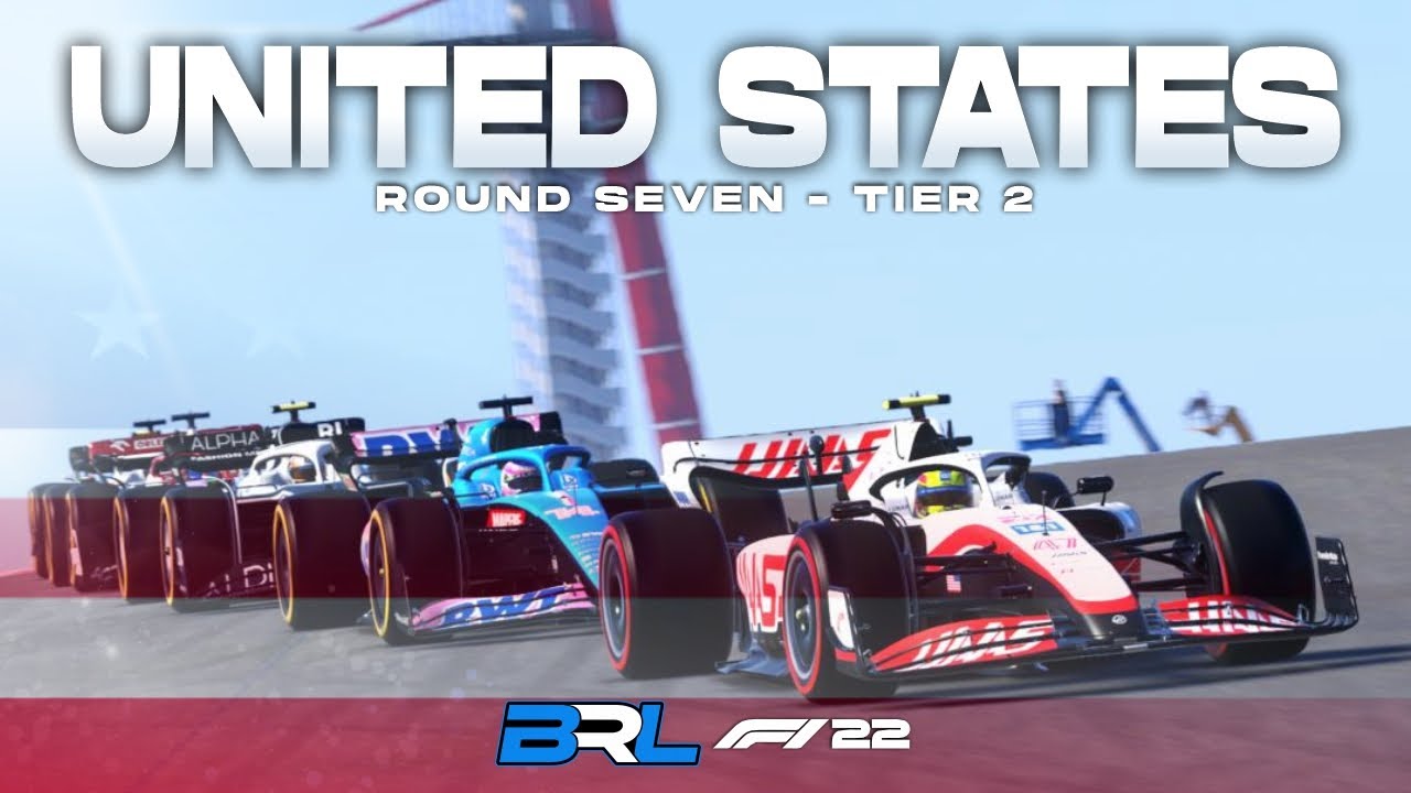 BRL Season 10 | Tier 2 | Round 7 | United States Grand Prix - YouTube