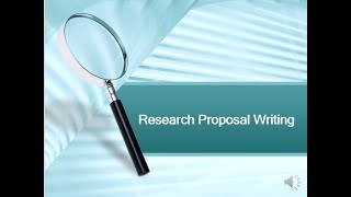 Research Proposal Writing (Protocol) خطوات إعداد خطة البحث