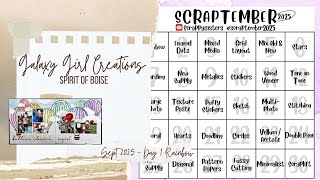 Scrapbook Process Video: Spirit of Boise Balloon Classic - Scraptember/Messy Monday