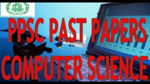 PPSC past papers| computer science lecturer|  online learning part 5