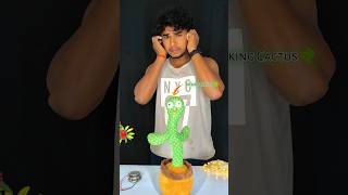 Talking Cactus Vs Big Speaker Experiment 🤩 #talkingcactus #vs #bigspeaker #experiment #shorts