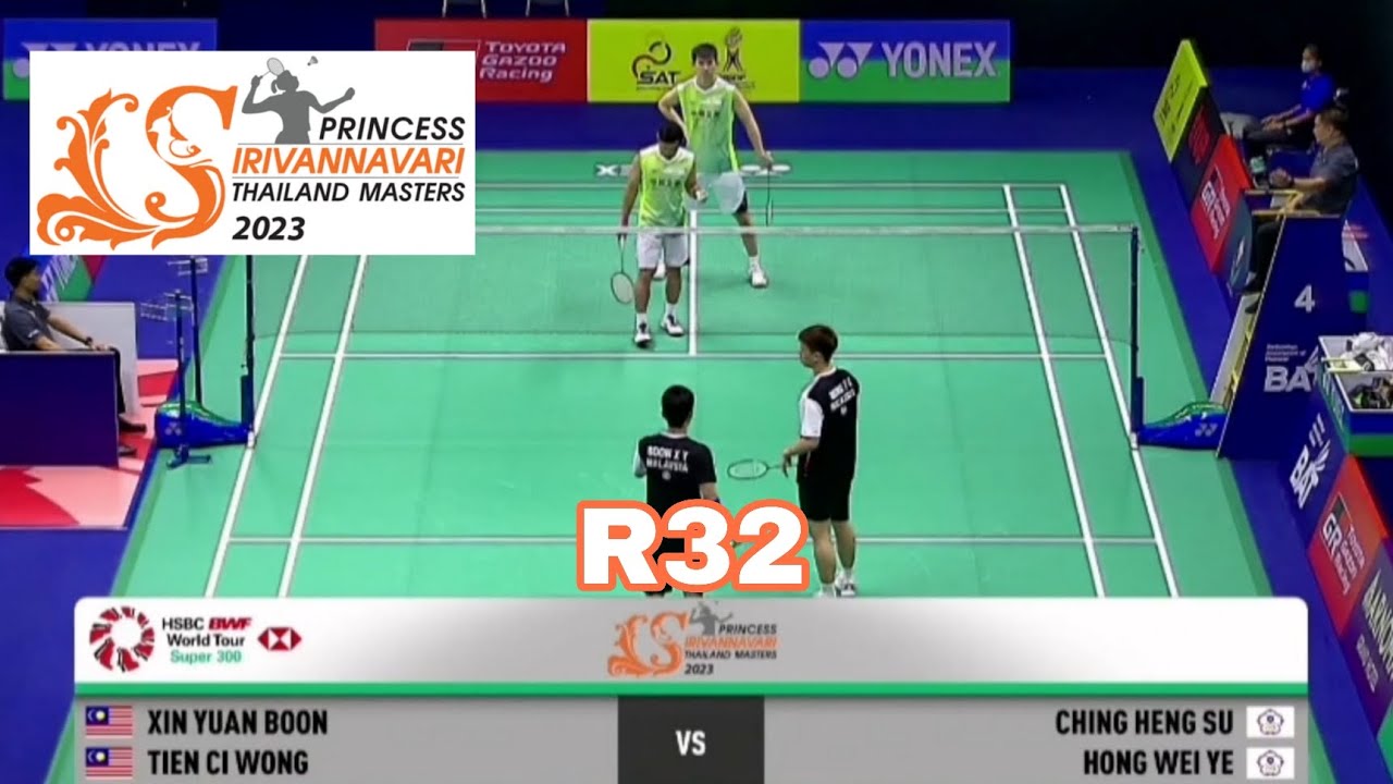 THAILAND MASTER 2023 R32 Boon Xin Yuan Wong Tien Ci MAS Su thailand-master-2023-r32-boon-xin-yuan-wong-tien-ci-mas-su