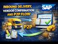 SAP MM PO with inbound delivery and vendor confirmation | Invoice posting with respect to delivery