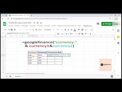 Google Sheets  - Automatic Currency Conversion