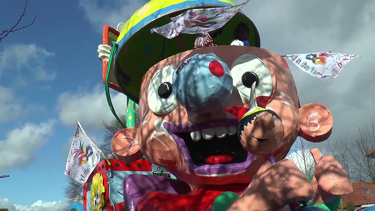 Carnavalsoptocht  Zondag 11 februari Bergharen 2018