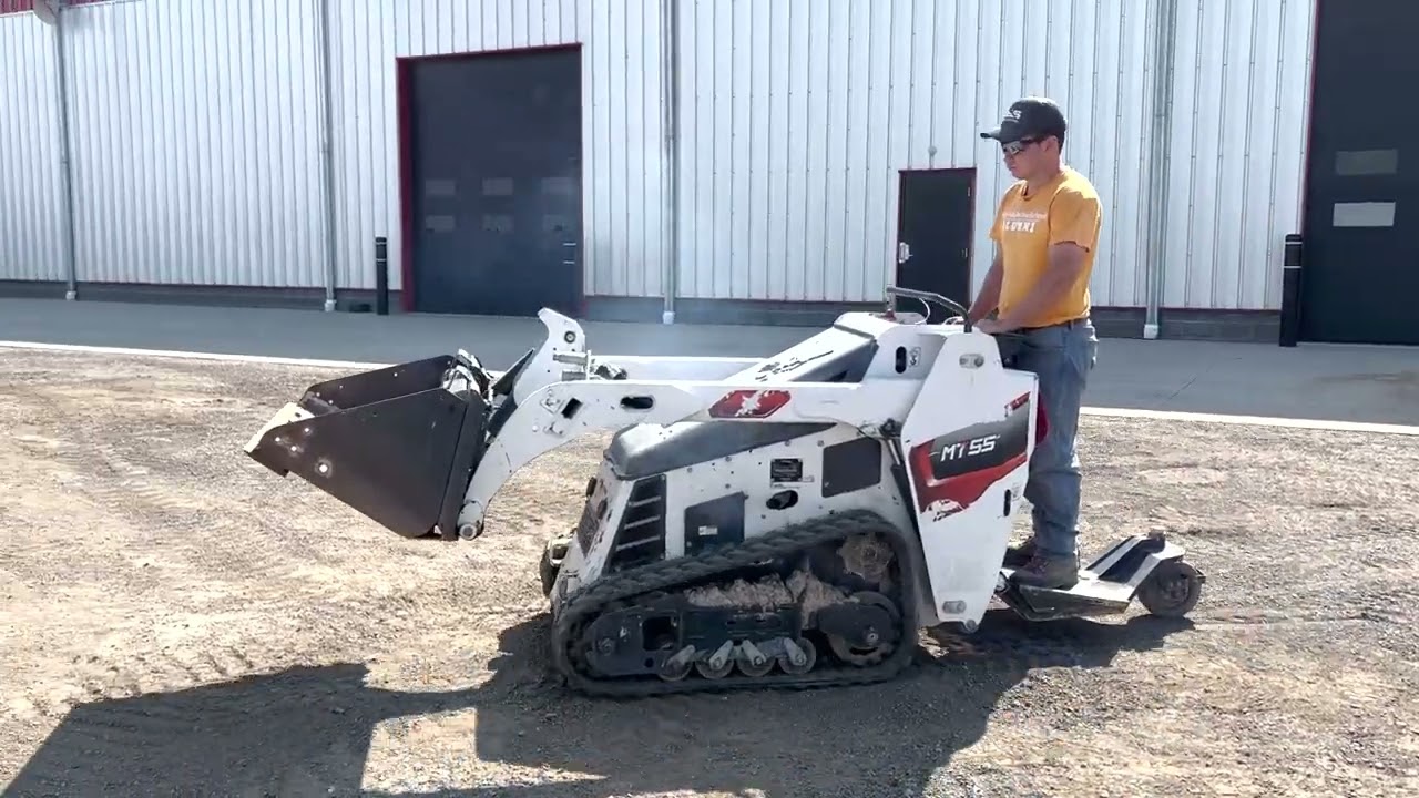 2021 Bobcat MT55 Stand-On Track Skid Loader