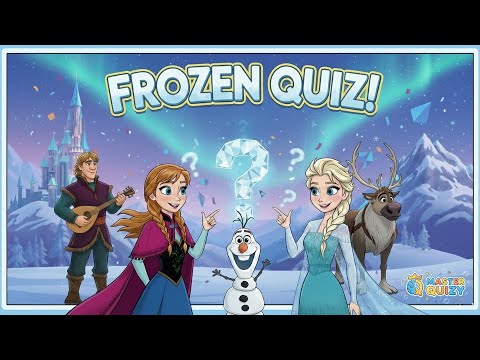 FROZEN MASTER QUIZY | Quiz Infantil (4 A 8 ANOS)