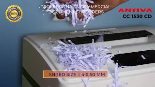 Antiva Cc 1530 Cd Professional Doent Shredders