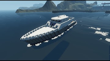 Stormworks: Build and Rescue - Small Yacht Time Lapse (PART 1)