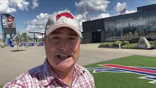Buffalo Bills store preps for a busy weekend
