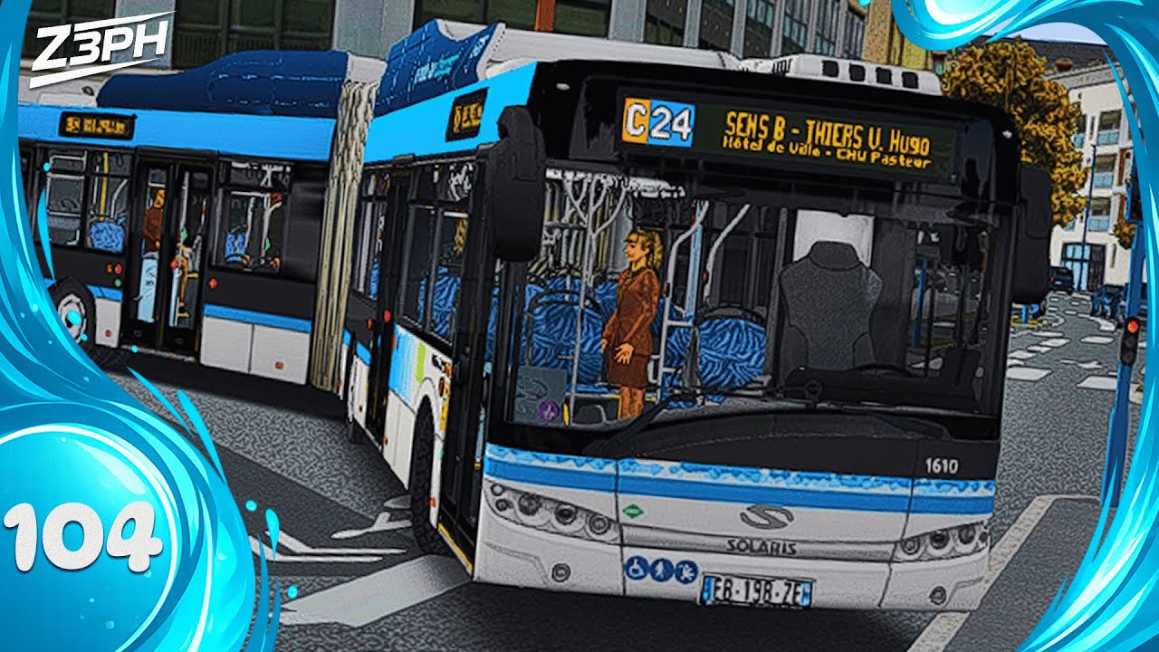 OMSI 2 Saint-Servan v3 | C24-B Thiers-Victor Hugo ⇄ Thiers-Victor Hugo | Solaris U18 III.