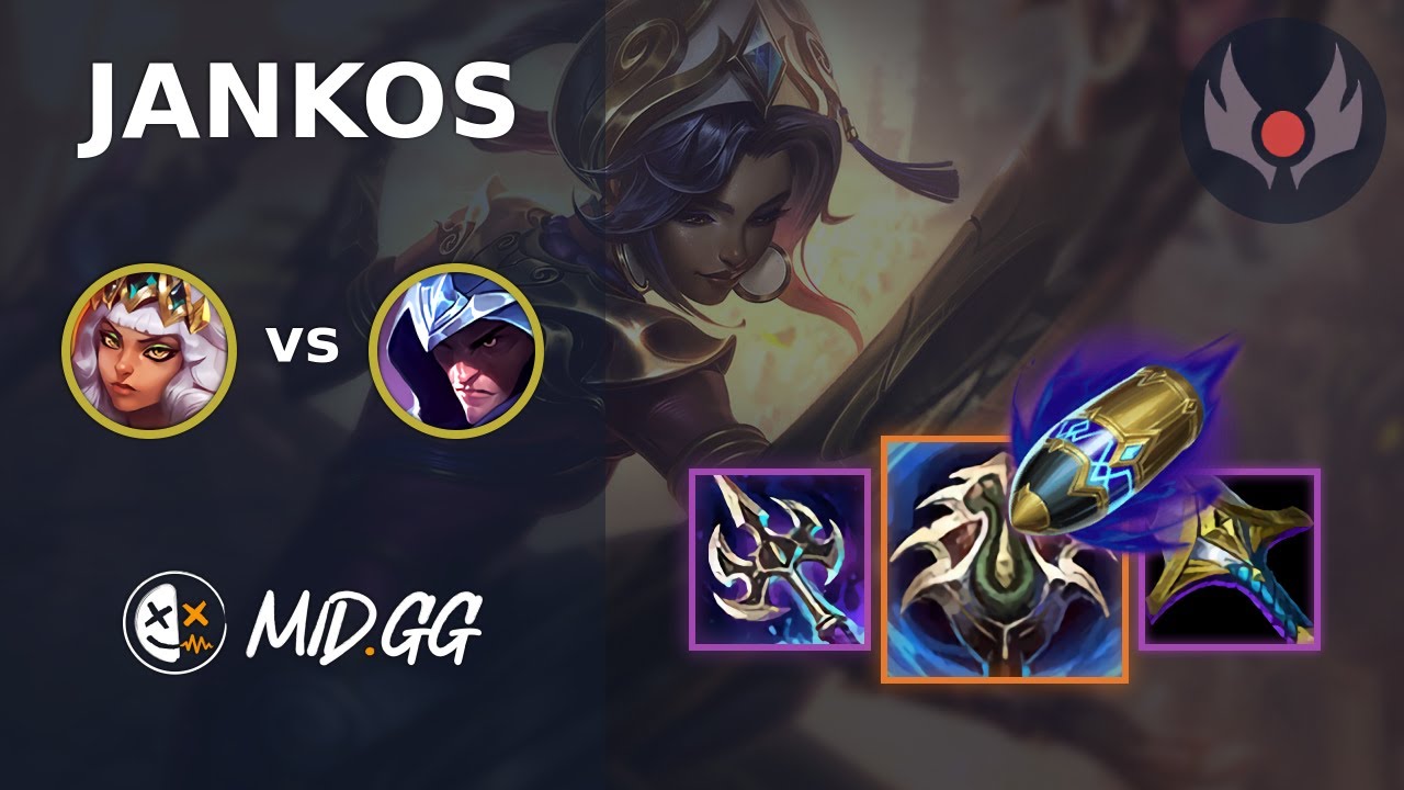 MID.GG: [ Jankos ] Qiyana JUNGLE vs Talon | KR GRANDMASTER | LOL Season 2025