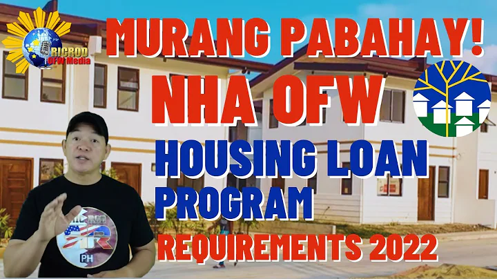 2023 NHA OFW 住房貸款 | 官方預申請及要求檢查清單