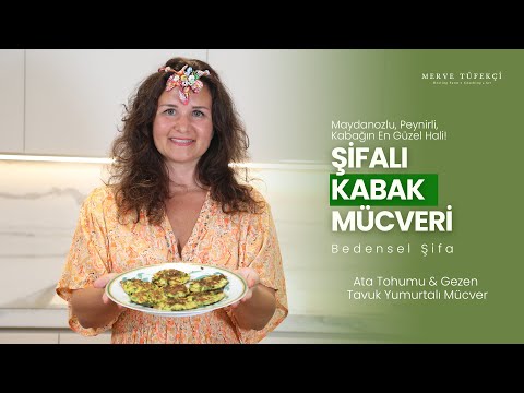 Şifalı Kabak Mücveri / Kabağın En Güzel Hali / Ata Tohumlu & Gezen Tavuk Yumurtalı Mücver
