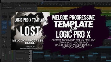 Lost - Deep Progressive Logic Pro X Template