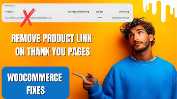 WooCommerce Remove Product Link from Order Details / Order Confirmation / Thank You Page