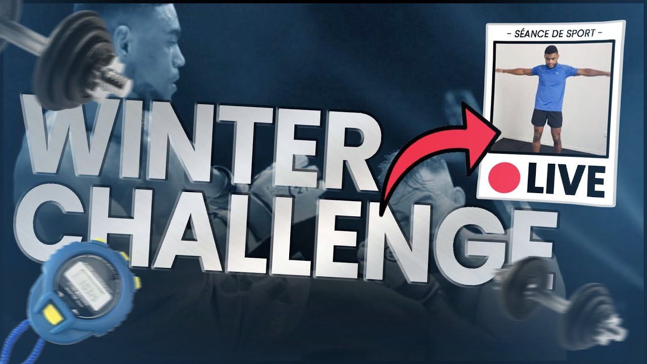 [LIVE SPORT] VIENS T'ENTRAINER ! SÉANCE AUX POIDS DU CORPS #WINTER CHALLENGE - Winter Challenge de Morgan Charriere
