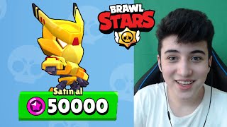 ALTIN MECHA CROW ALDIM! (50.000 YILDIZ PUANI) Brawl Stars