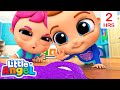 Lost Toy - Where Did Teddy Go? | Little Angel | Nursery Rhymes for Babies