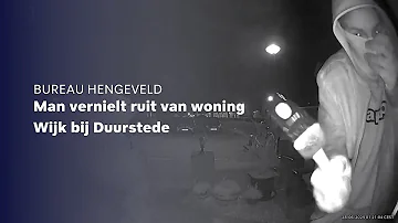 Man vernielt ruit van woning - Wijk bij Duurstede