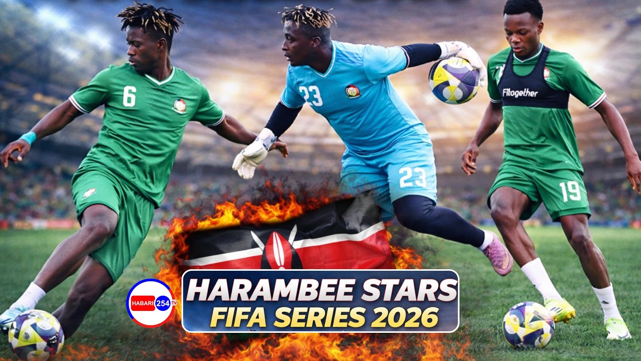 HARAMBEE Stars Final Training Ahead Of FIFA SERIES 2026 In Kigali ...