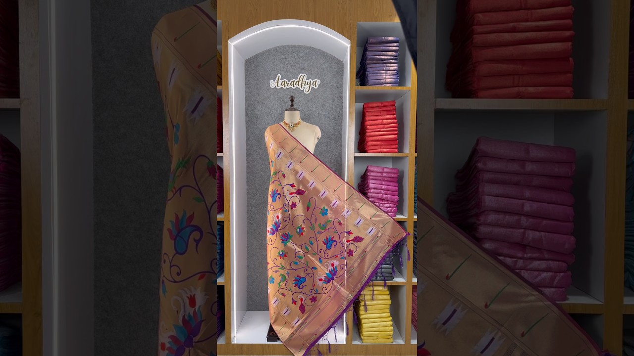 Paithani Soft Silk Rajhans Jaal Dupatta