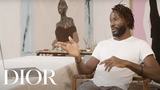 Amoako Boafo gets online with Idris Elba