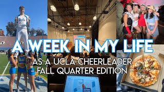 A Week in My Life as a UCLA cheerleader (Fall Quarter) | midterms, halloweekend + CU game
