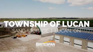 Township of Lucan Biddulph | 60x84 Apex Series | Sand Storage | Testimonial