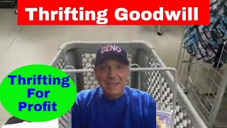 A Day Thrifting Goodwill Stores. Treasure Hunt With Geno