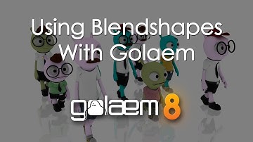 Using Blendshapes with Golaem