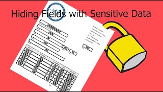 Secure field data on  PDF forms