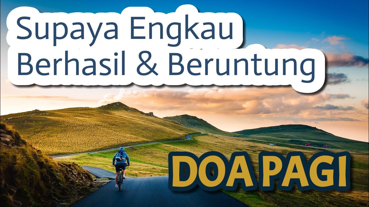 Doa Pagi - Supaya Engkau Berhasil & Beruntung- Renungan Harian Kristen Terbaru 2020