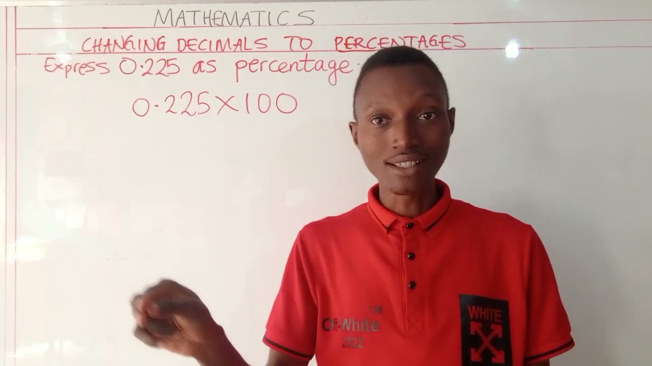 HOW TO CHANGE DECIMAL TO PERCENTAGE | CHANGE 0.225 TO PERCENTAGE | PROGRESSIVE KIDS MATHS ACADEMY