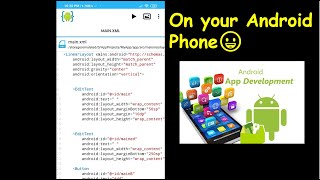 AIDE Tutorial | Build android application on your android phone 🤩 | Hindi screenshot 3