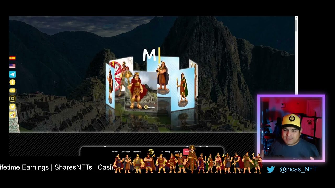 Incas NFT - How does it work? Do I really get up to 1% from their Online Casinos? NFT Games