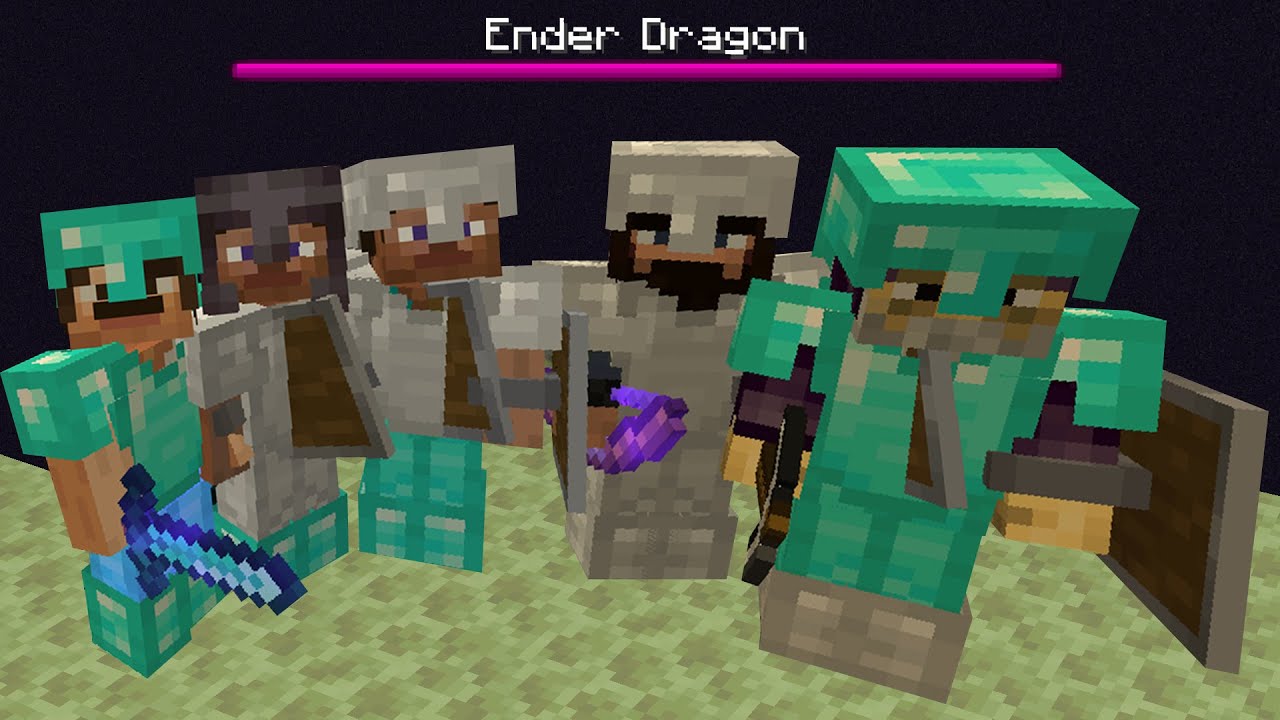 Our First Time Beating Minecraft