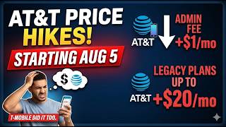 AT&T Price Increase...Right After T-Mobile Did It!