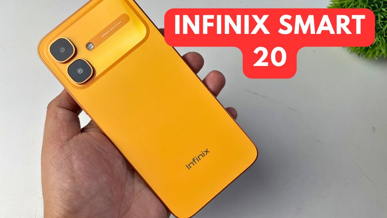 INFINIX SMART 20 SUNLIKE ORANGE UNBOXING AND REVIEW