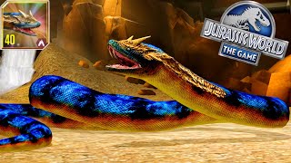 Jurassic World: The Game EP421 TITANOBOA LV MAX