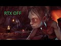 The Lord of the Rings  Gollum 1440p RTX OFF 12700kf + RTX 4090