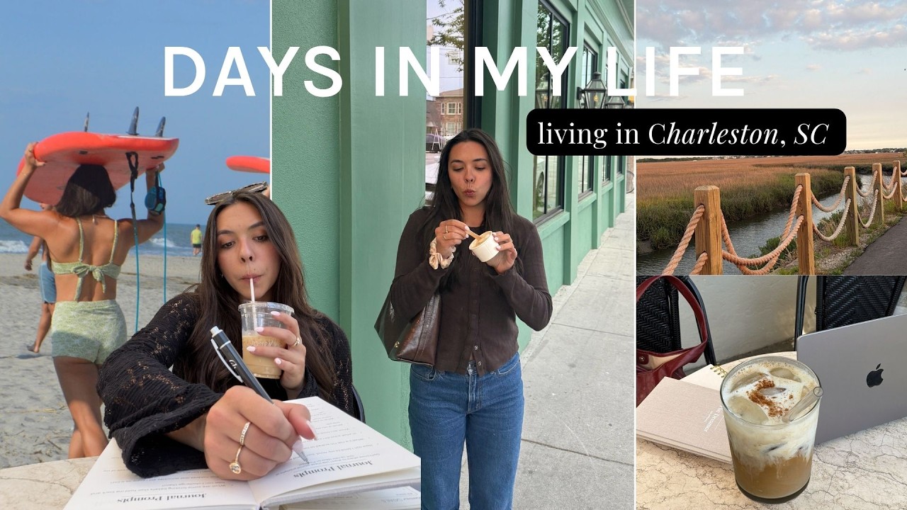 VLOG: beach living, making new friends, exploring my new city!!