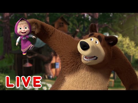 🔴 LIVE STREAM 👱‍♀️🐻 마샤와 곰 🦸🥇 새로운 날  새로운 <strong>도전</strong> 🦸🥇 Masha and <strong>the</strong> Bear
