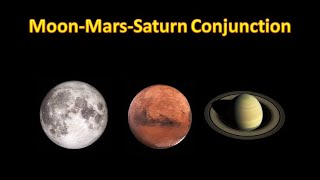 Moon-Mars-Saturn Conjunction Moon Mars Saturn Conjunction In Astrology 3 Planetary Conjunction