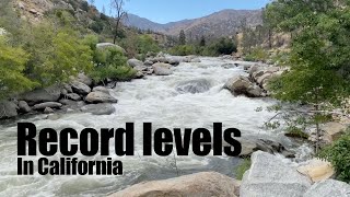 How much water can California take? We went up the Kern River and looked at some of the waterways