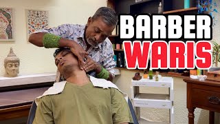 ASMR Relaxing Head Massage 💆By Waris Barber #indianbarber #relaxation 