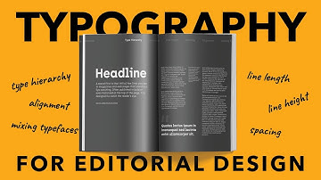 Nghệ thuật chữ trong đồ hoạ dàn trang - Typography for Editorial Design | kaorumap